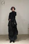 ARCHIVIO J.M.Ribot pleated skirt AWSK04/LN